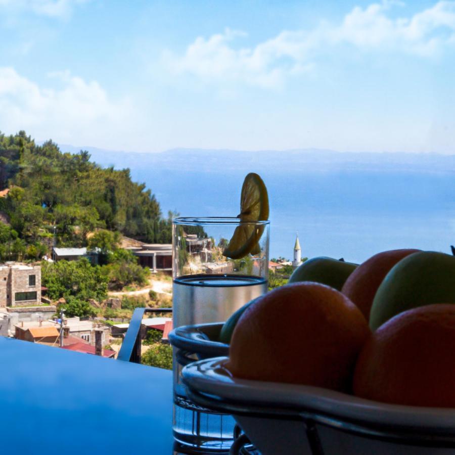 Отель Assos Kayalar Terrace Сазлы Экстерьер фото
