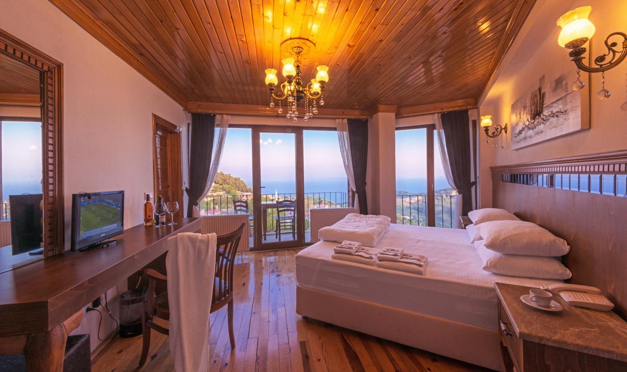Отель Assos Kayalar Terrace Сазлы Экстерьер фото